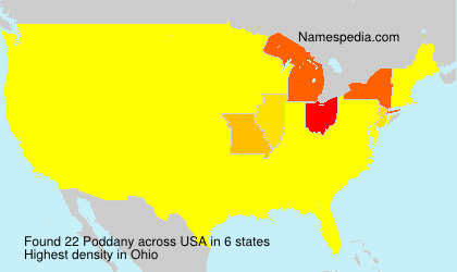 Surname Poddany in USA Surname Poddany in USA