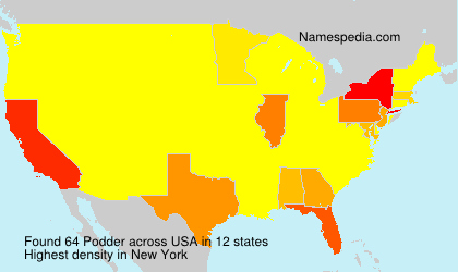 Surname Podder in USA Surname Podder in USA
