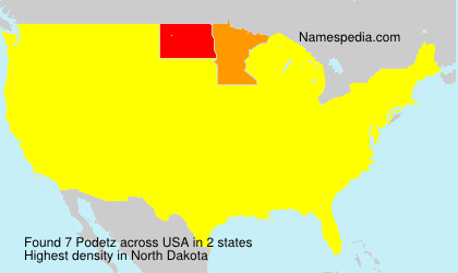 Surname Podetz in USA Surname Podetz in USA