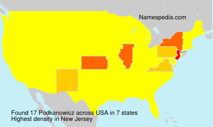Surname Podkanowicz in USA Surname Podkanowicz in USA