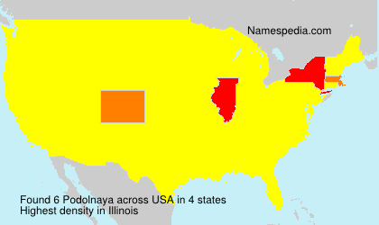 Surname Podolnaya in USA Surname Podolnaya in USA