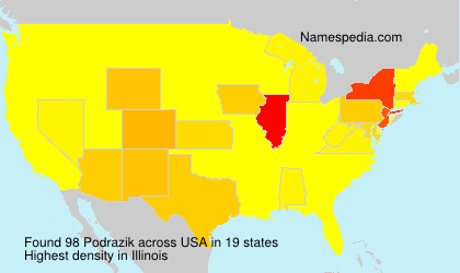 Surname Podrazik in USA Surname Podrazik in USA