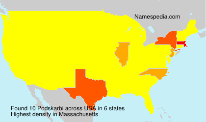 Surname Podskarbi in USA Surname Podskarbi in USA