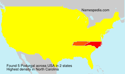 Surname Podurgal in USA Surname Podurgal in USA