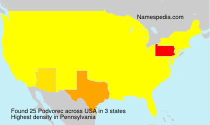 Surname Podvorec in USA Surname Podvorec in USA