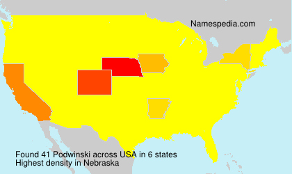 Surname Podwinski in USA Surname Podwinski in USA