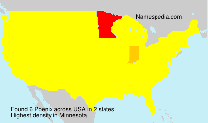 Surname Poenix in USA Surname Poenix in USA