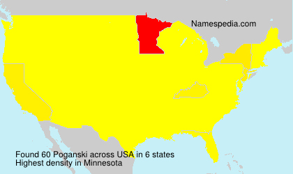 Surname Poganski in USA Surname Poganski in USA
