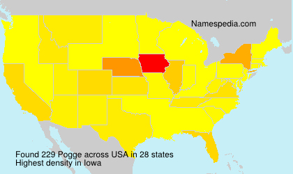 Surname Pogge in USA Surname Pogge in USA