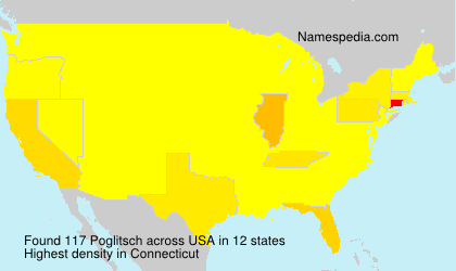 Surname Poglitsch in USA Surname Poglitsch in USA