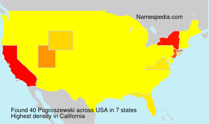 Surname Pogroszewski in USA Surname Pogroszewski in USA