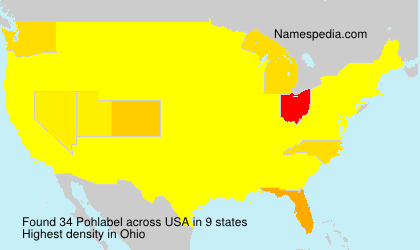 Surname Pohlabel in USA Surname Pohlabel in USA