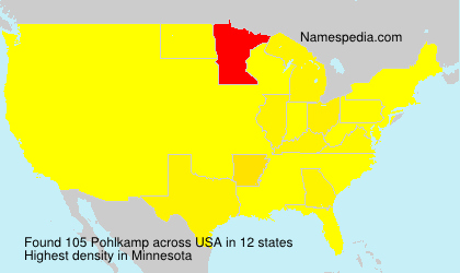 Surname Pohlkamp in USA Surname Pohlkamp in USA