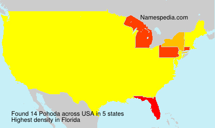 Surname Pohoda in USA Surname Pohoda in USA