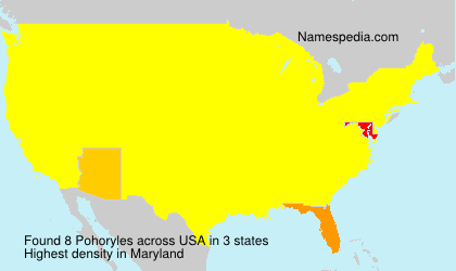 Surname Pohoryles in USA Surname Pohoryles in USA