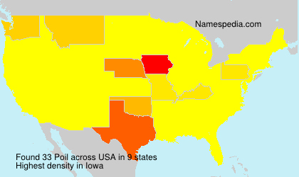 Surname Poil in USA Surname Poil in USA