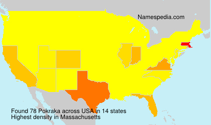 Surname Pokraka in USA Surname Pokraka in USA