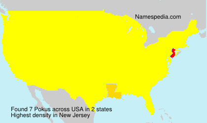 Surname Pokus in USA Surname Pokus in USA