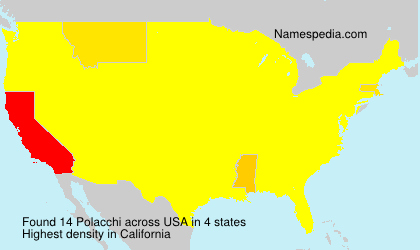 Surname Polacchi in USA Surname Polacchi in USA