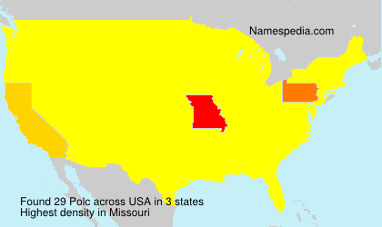Surname Polc in USA Surname Polc in USA