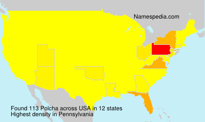 Surname Polcha in USA Surname Polcha in USA