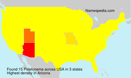 Surname Polelonema in USA Surname Polelonema in USA
