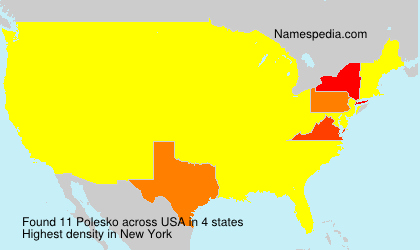 Surname Polesko in USA Surname Polesko in USA