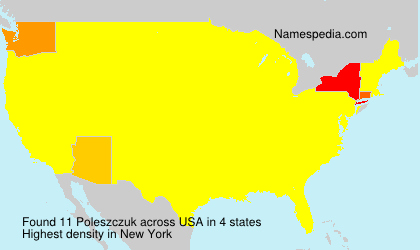 Surname Poleszczuk in USA Surname Poleszczuk in USA