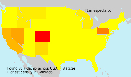 Surname Polichio in USA Surname Polichio in USA