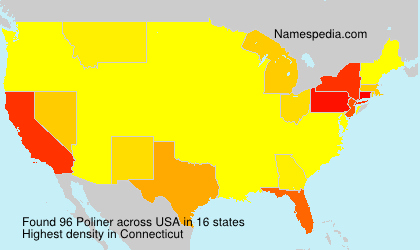 Surname Poliner in USA Surname Poliner in USA