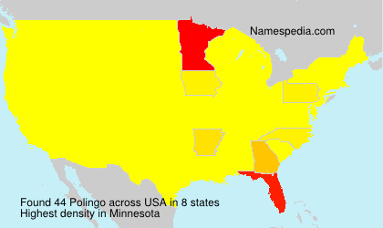 Surname Polingo in USA Surname Polingo in USA
