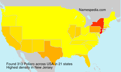 Surname Pollaro in USA Surname Pollaro in USA