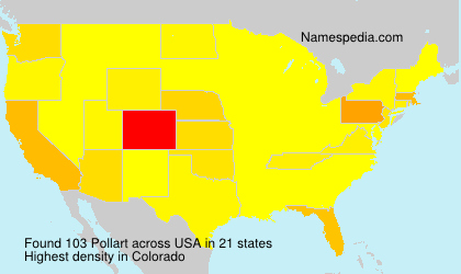 Surname Pollart in USA Surname Pollart in USA
