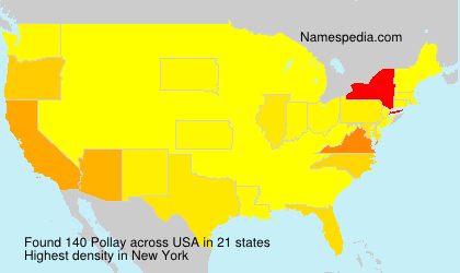 Surname Pollay in USA Surname Pollay in USA