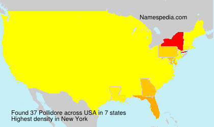 Surname Pollidore in USA Surname Pollidore in USA