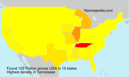 Surname Pollion in USA Surname Pollion in USA