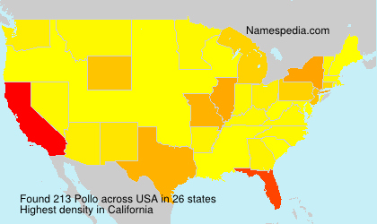 Surname Pollo in USA Surname Pollo in USA