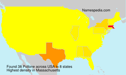 Surname Pollone in USA Surname Pollone in USA