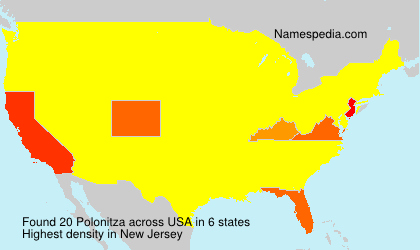 Surname Polonitza in USA Surname Polonitza in USA