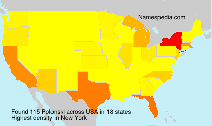 Surname Polonski in USA Surname Polonski in USA