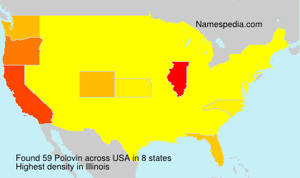 Surname Polovin in USA