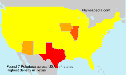 Surname Poludasu in USA Surname Poludasu in USA