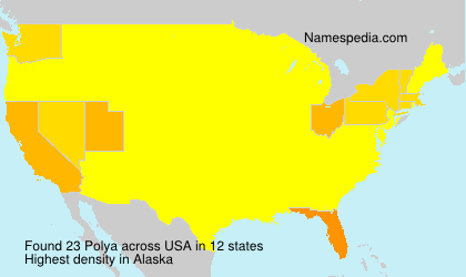 Surname Polya in USA Surname Polya in USA