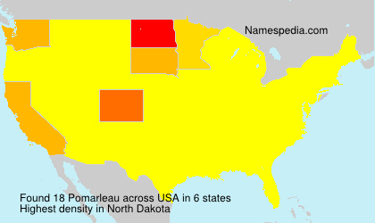 Surname Pomarleau in USA Surname Pomarleau in USA