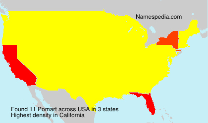 Surname Pomart in USA Surname Pomart in USA
