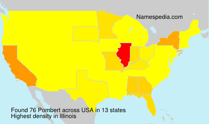 Surname Pombert in USA Surname Pombert in USA
