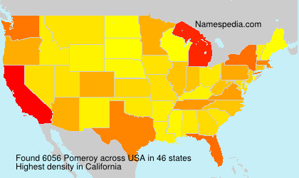Surname Pomeroy in USA Surname Pomeroy in USA