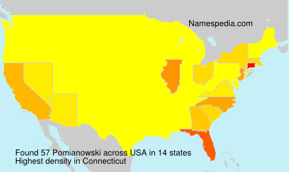 Surname Pomianowski in USA Surname Pomianowski in USA