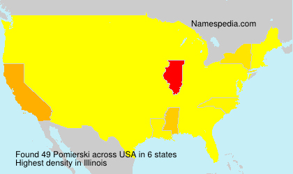 Surname Pomierski in USA Surname Pomierski in USA