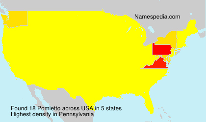 Surname Pomietto in USA Surname Pomietto in USA